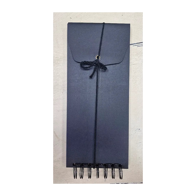 GRAPHIC 45 Black Policy Envelope Album