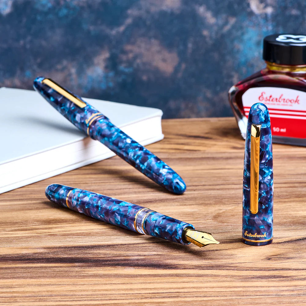 ESTERBROOK Estie Blue Moon Fountain Pen Fine
