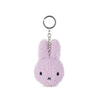 MIFFY ECO Flat Keychain 10cm Tiny Teddy Lavender
