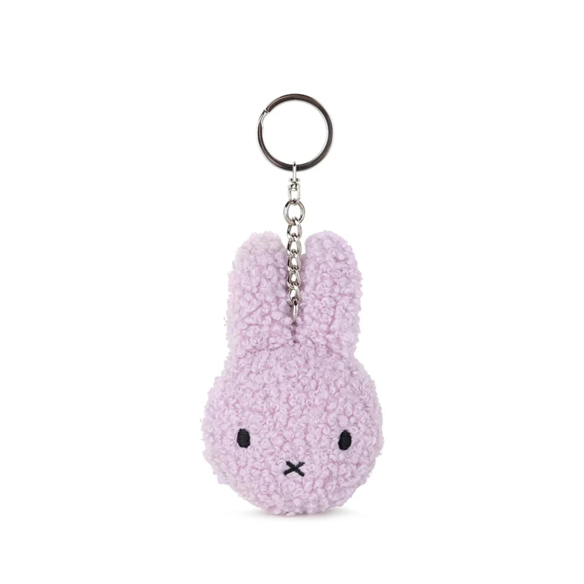 MIFFY ECO Flat Keychain 10cm Tiny Teddy Lavender