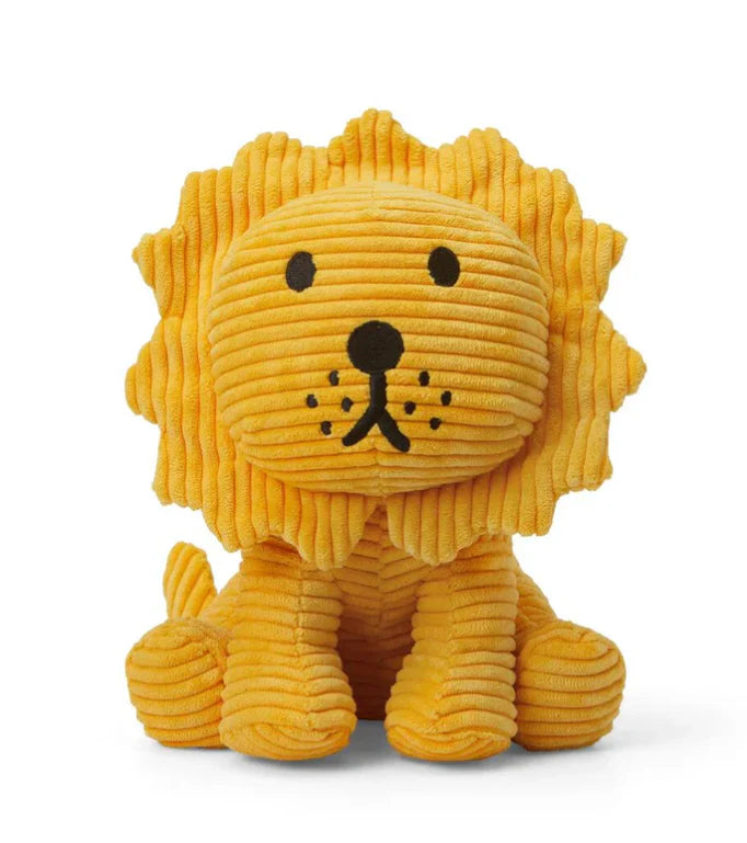 MIFFY ECO Lion 17cm Corduroy Yellow