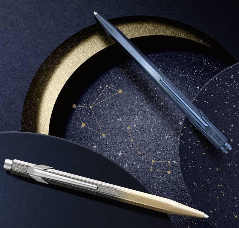 CARAN D'ACHE 849 Ball Pen x Cosmic Blue SE 2024 Dark Blue