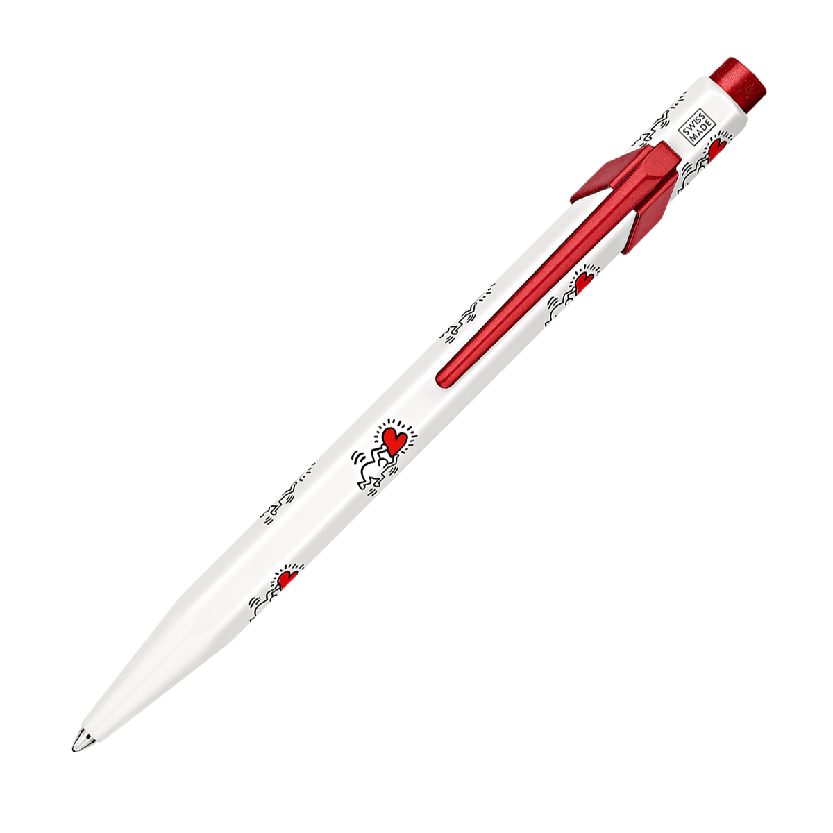 CARAN D'ACHE 849 Ball Pen x Keith Haring White