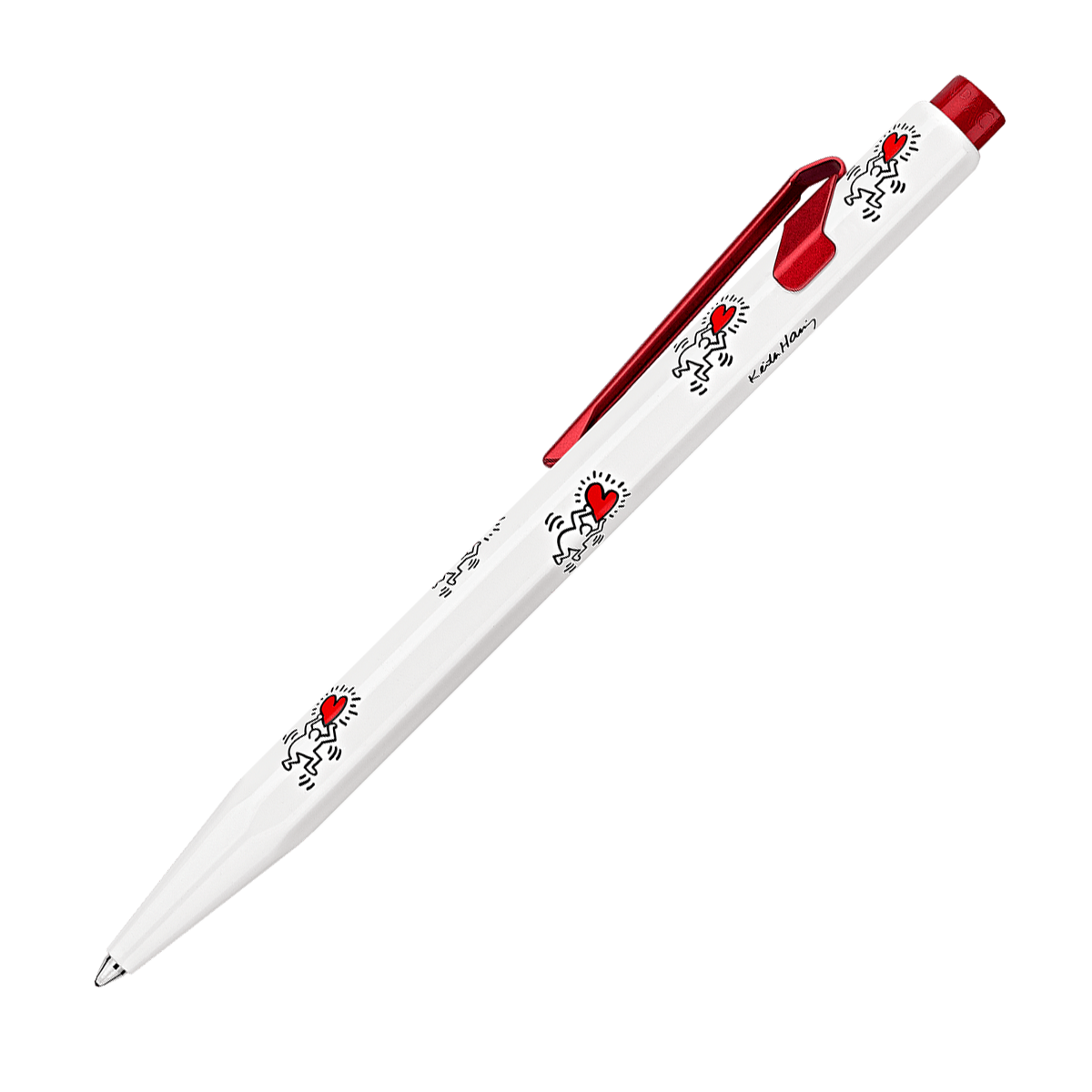 CARAN D'ACHE 849 Ball Pen x Keith Haring White