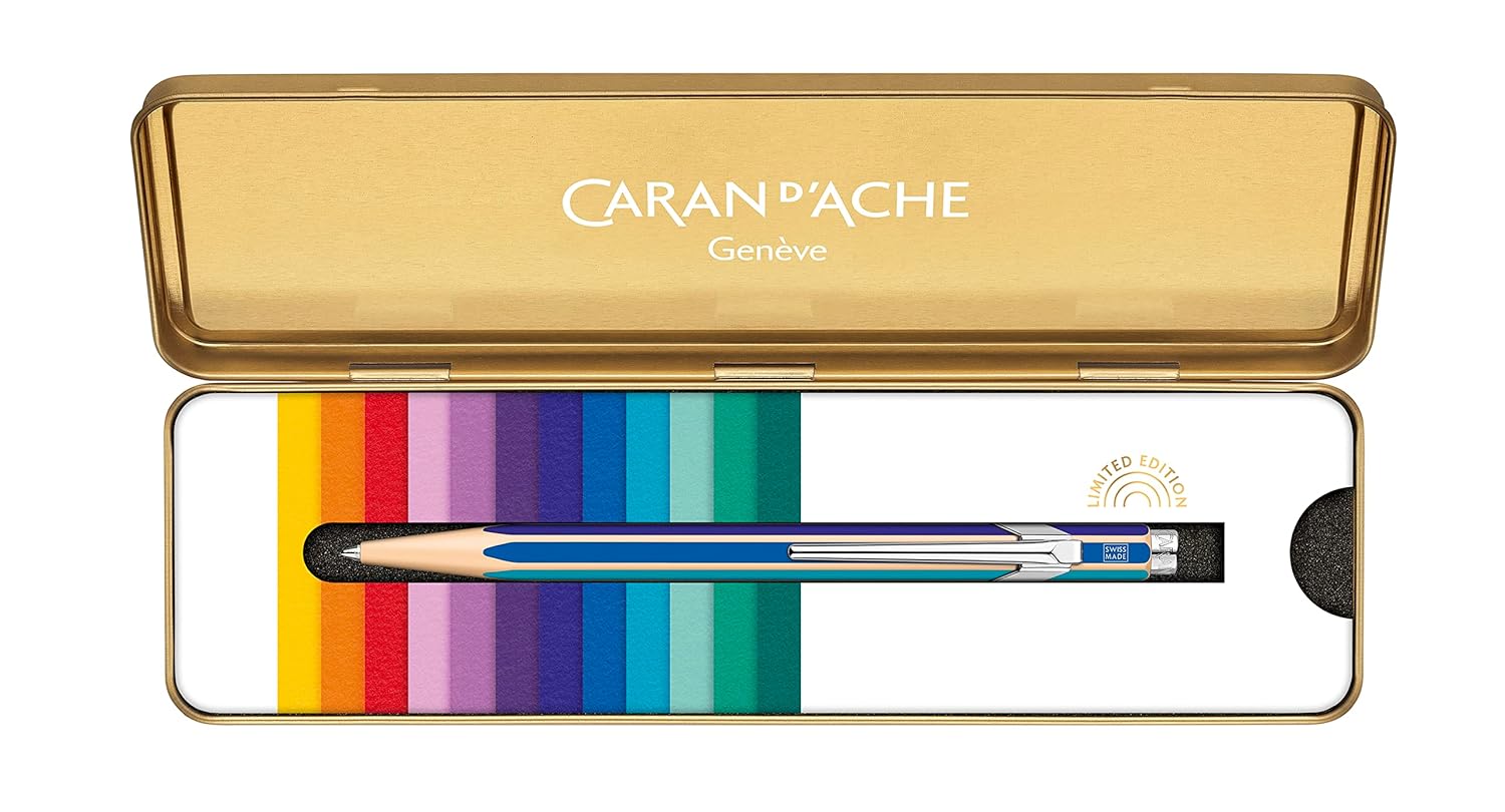 CARAN D'ACHE 849 Ball Pen x Colour Treasure Cold Rainbow