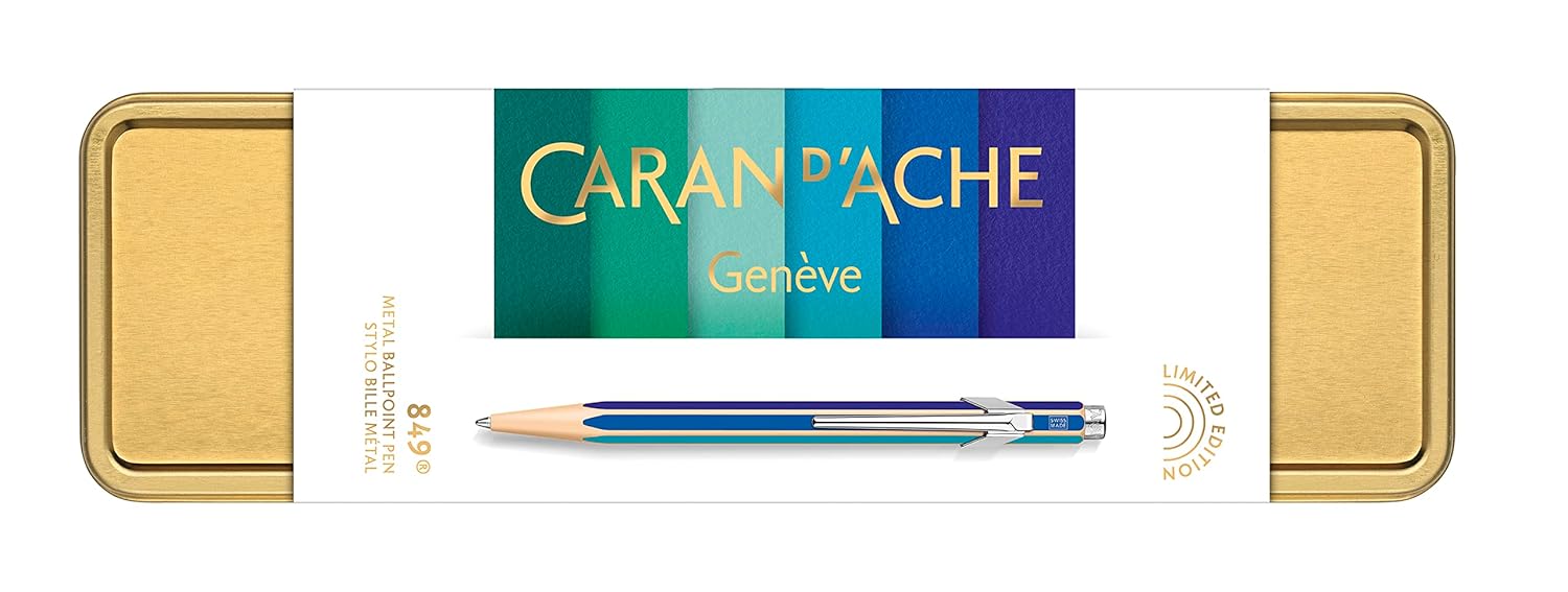 CARAN D'ACHE 849 Ball Pen x Colour Treasure Cold Rainbow