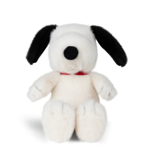 PEANUTS Sitting ECO Snoopy 17cm Fuzzy Cream