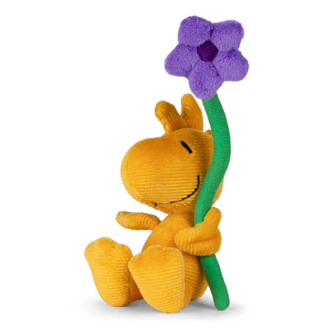 PEANUTS Mini Corduroy Woodstock 12cm with Flower