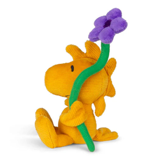 PEANUTS Mini Corduroy Woodstock 12cm with Flower