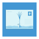 KE AI DE KE Take A Walk Postcard