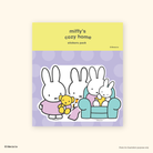 MIFFY x 70th Stickers Pack Cozy Home