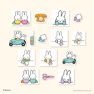 MIFFY x 70th Stickers Pack Office Escapades