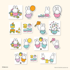 MIFFY x 70th Stickers Pack Playtime Parade