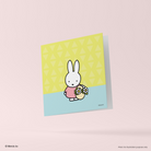 MIFFY x 70th Greeting Card 11cm x 11cm Garden Adventure