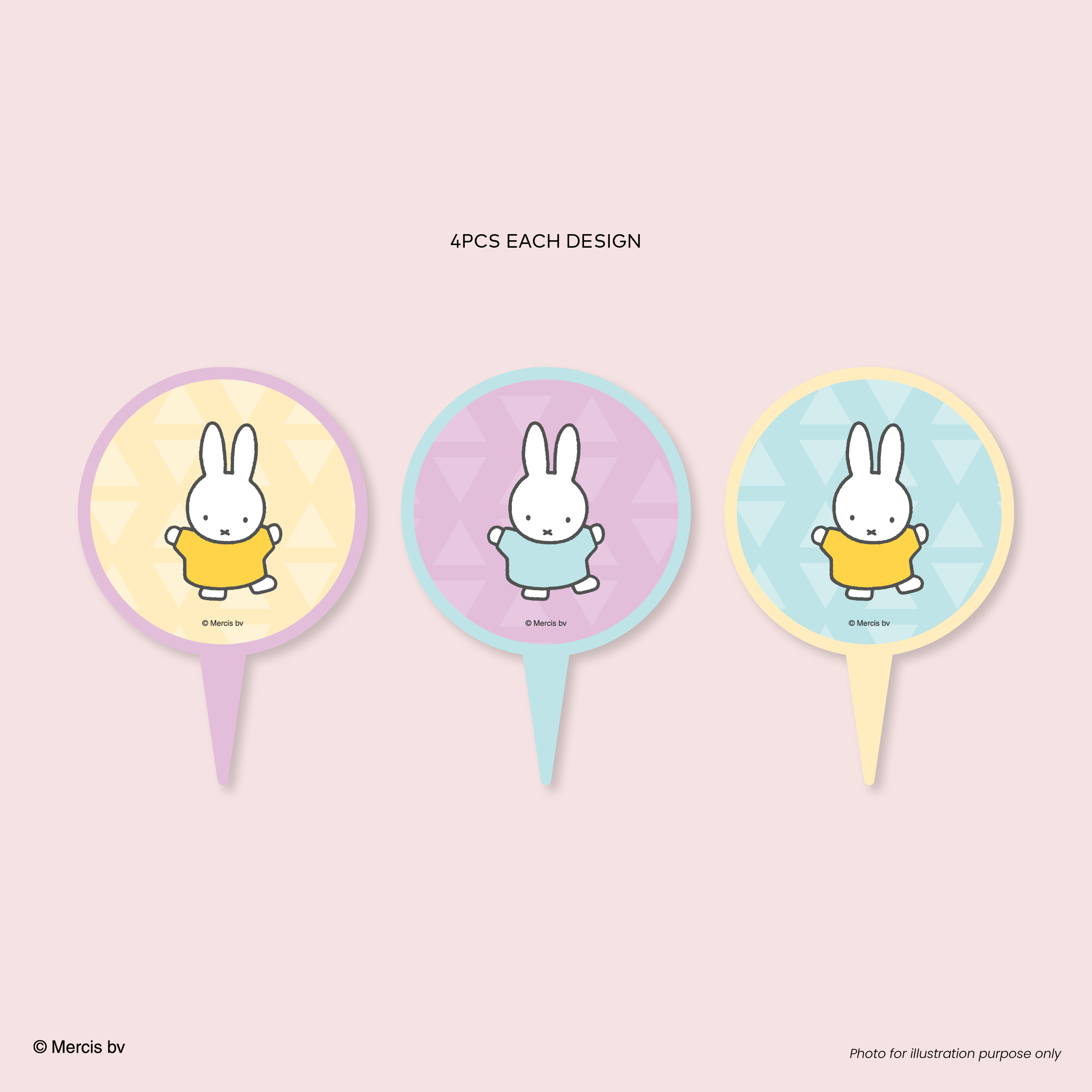 MIFFY x 70th Cake Topper Dancing