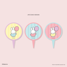 MIFFY x 70th Cake Topper Balloon