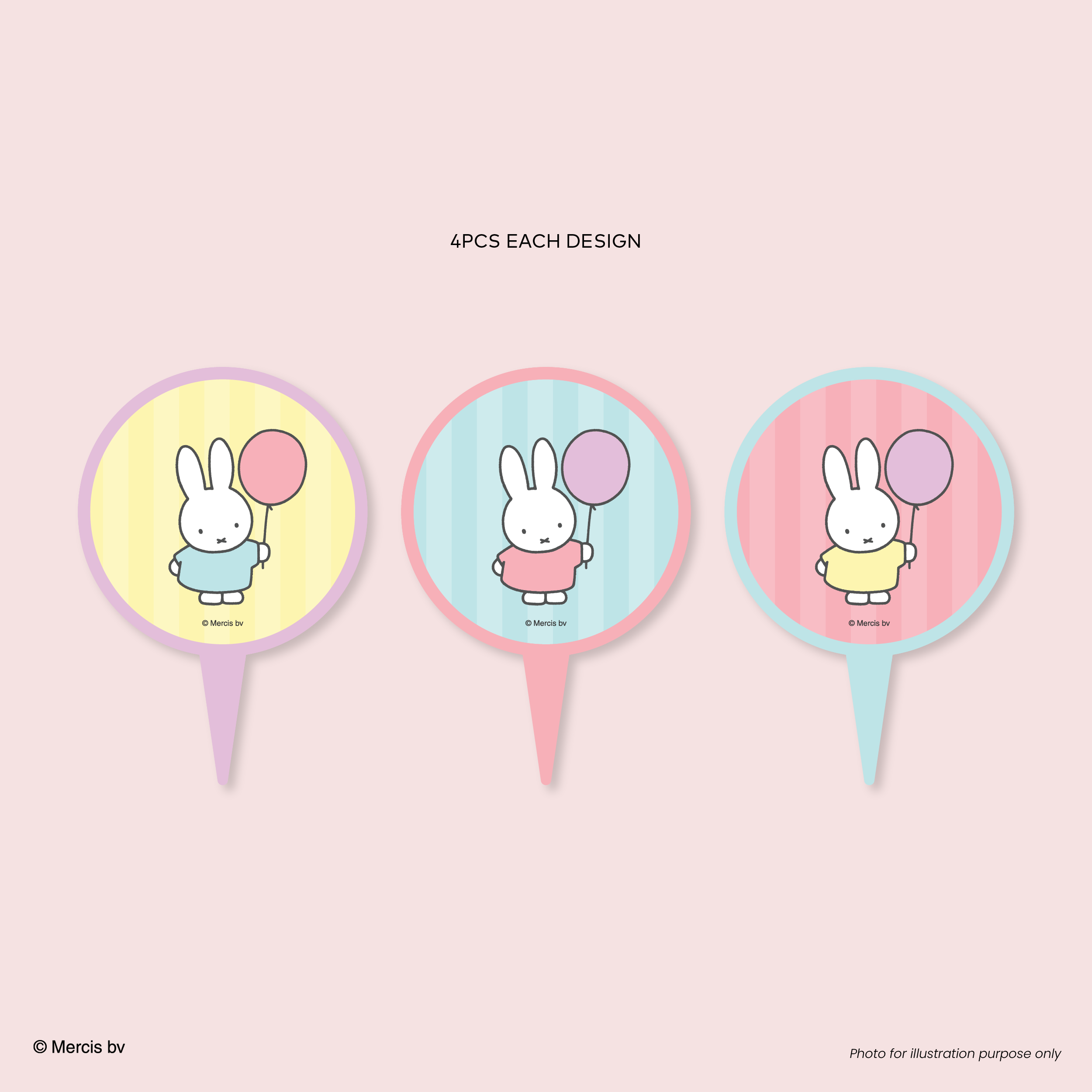 MIFFY x 70th Cake Topper Balloon