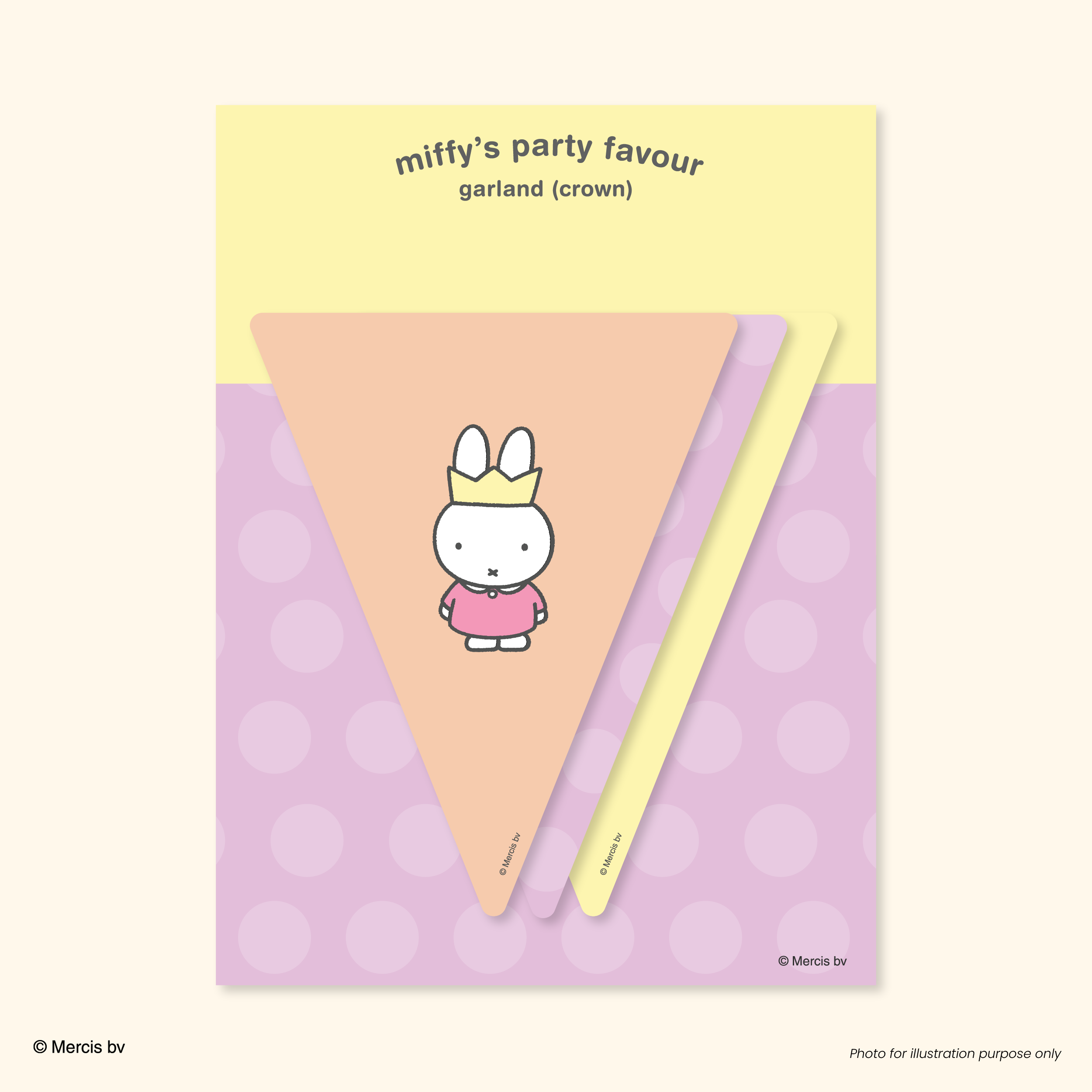 MIFFY x 70th Party Garland Crown