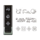 MIDORI Paintable Stamp Roller Cat & Landscape