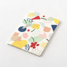 MIDORI Yuru Log Notebook B6 Motif Textile