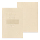 MIDORI Yuru Log Notebook B6 Free Diary Monthly 2025 Version