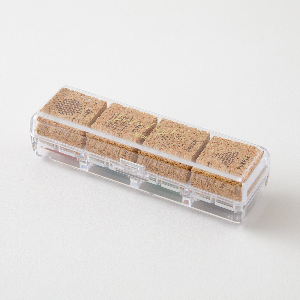MIDORI Yuru Log Pre-Inked Stamp Geometry