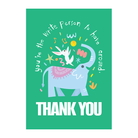 JIPPURI Card Thank You You're The Write Person To Have Around