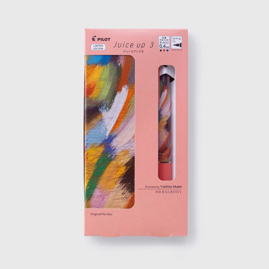 PILOT x HERALBONY LE Juice Up 3 Colour Gel Pen 0.4mm Yukihito Okabe