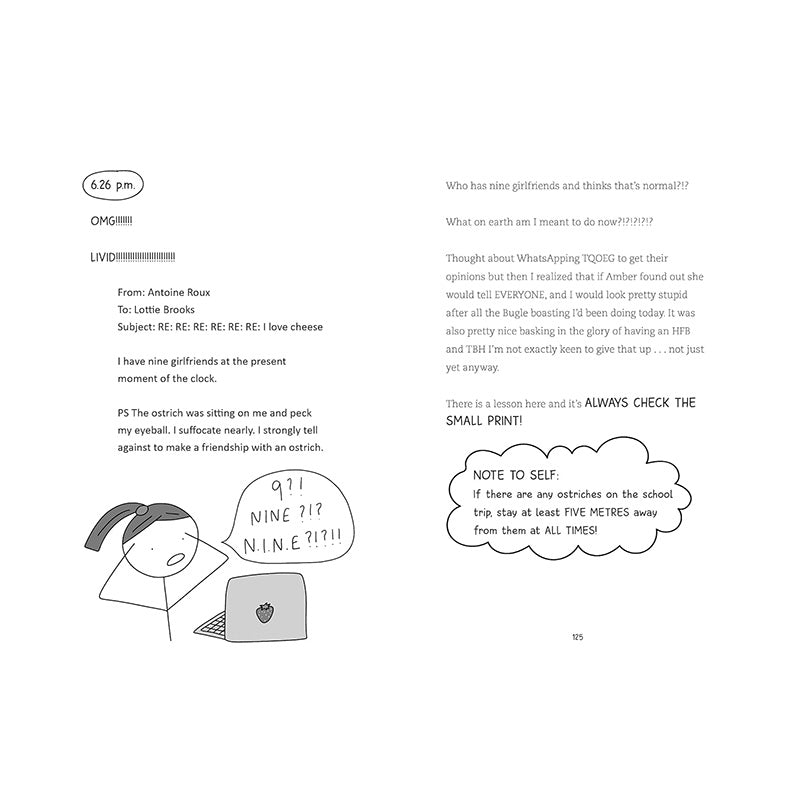 Lottie Brooks's Totally Disastrous School-Trip #4 by Katie Kirby