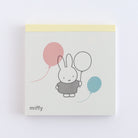 MIFFY x greenflash Memo Pad Square 10x10cm Color & Shape Balloon