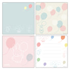 MIFFY x greenflash Memo Pad Square 10x10cm Color & Shape Balloon