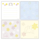 MIFFY x greenflash Memo Pad Square 10x10cm Color & Shape Goodnight