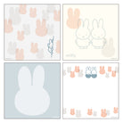 MIFFY x greenflash Memo Pad Square 10x10cm Color & Shape Friend