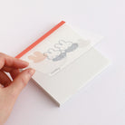 MIFFY x greenflash Memo Pad Square 10x10cm Color & Shape Friend