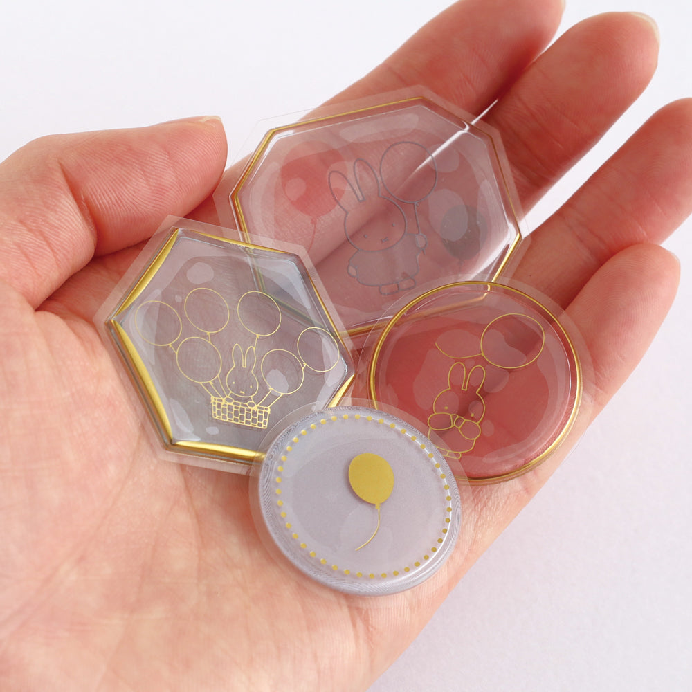 MIFFY x greenflash Flake Sticker Balloon