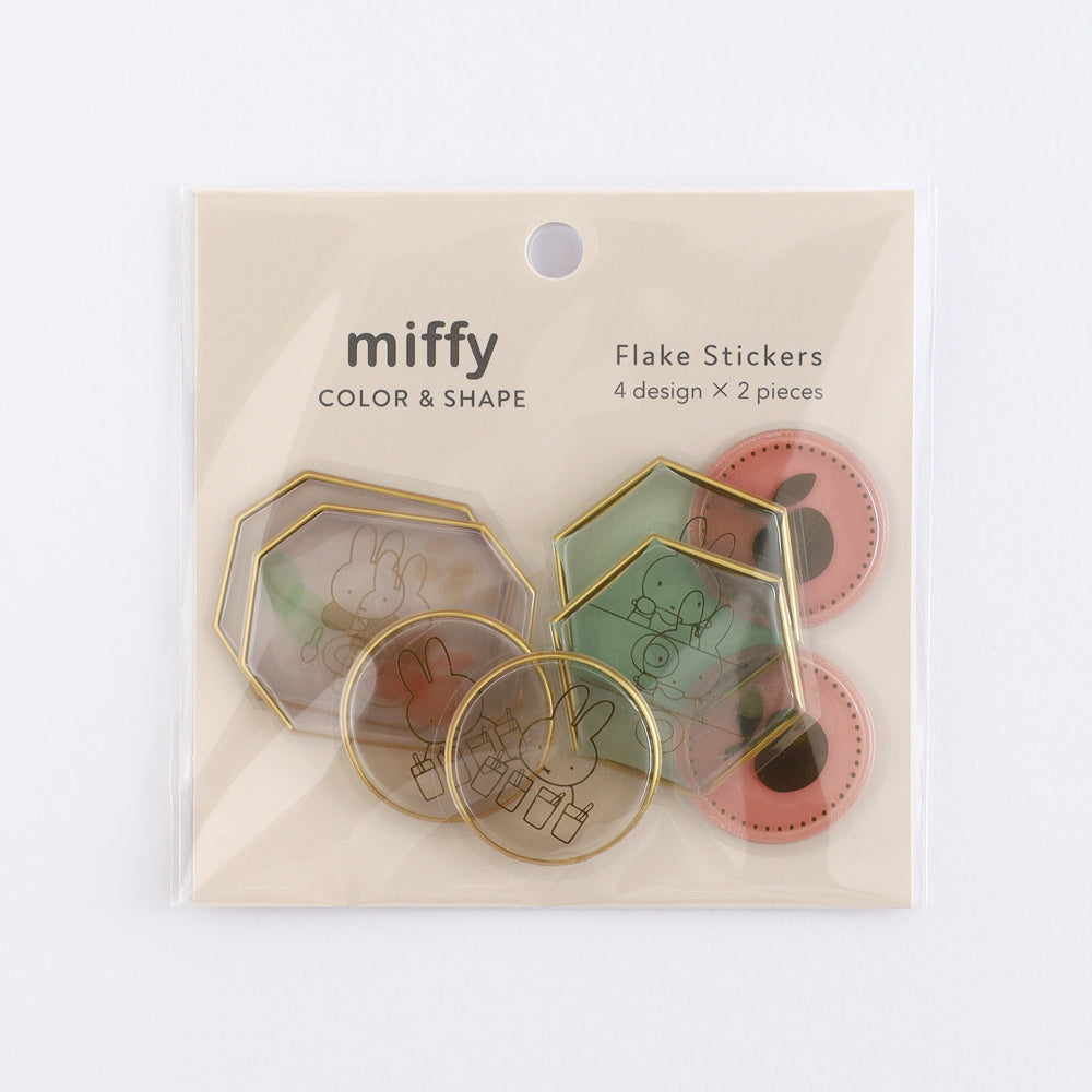 MIFFY x greenflash Flake Sticker Fruits