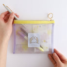 MIFFY x greenflash Mesh Cosmetic Pouch Goodnight