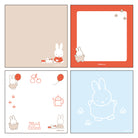 MIFFY x greenflash Memo Pad Square 10x10cm Bicolor Toy