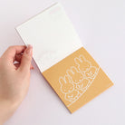 MIFFY x greenflash Memo Pad Square 10x10cm Bicolor Fun