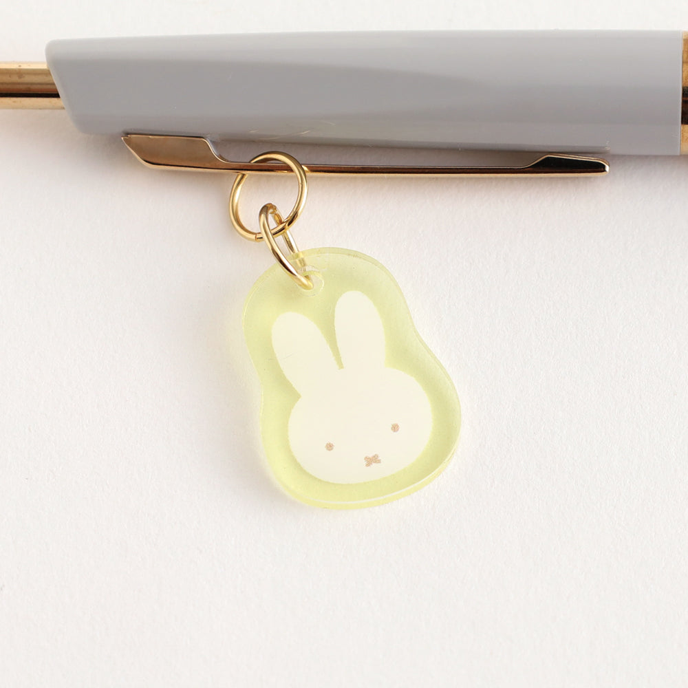 MIFFY x greenflash Ball Pen with Charm Gray