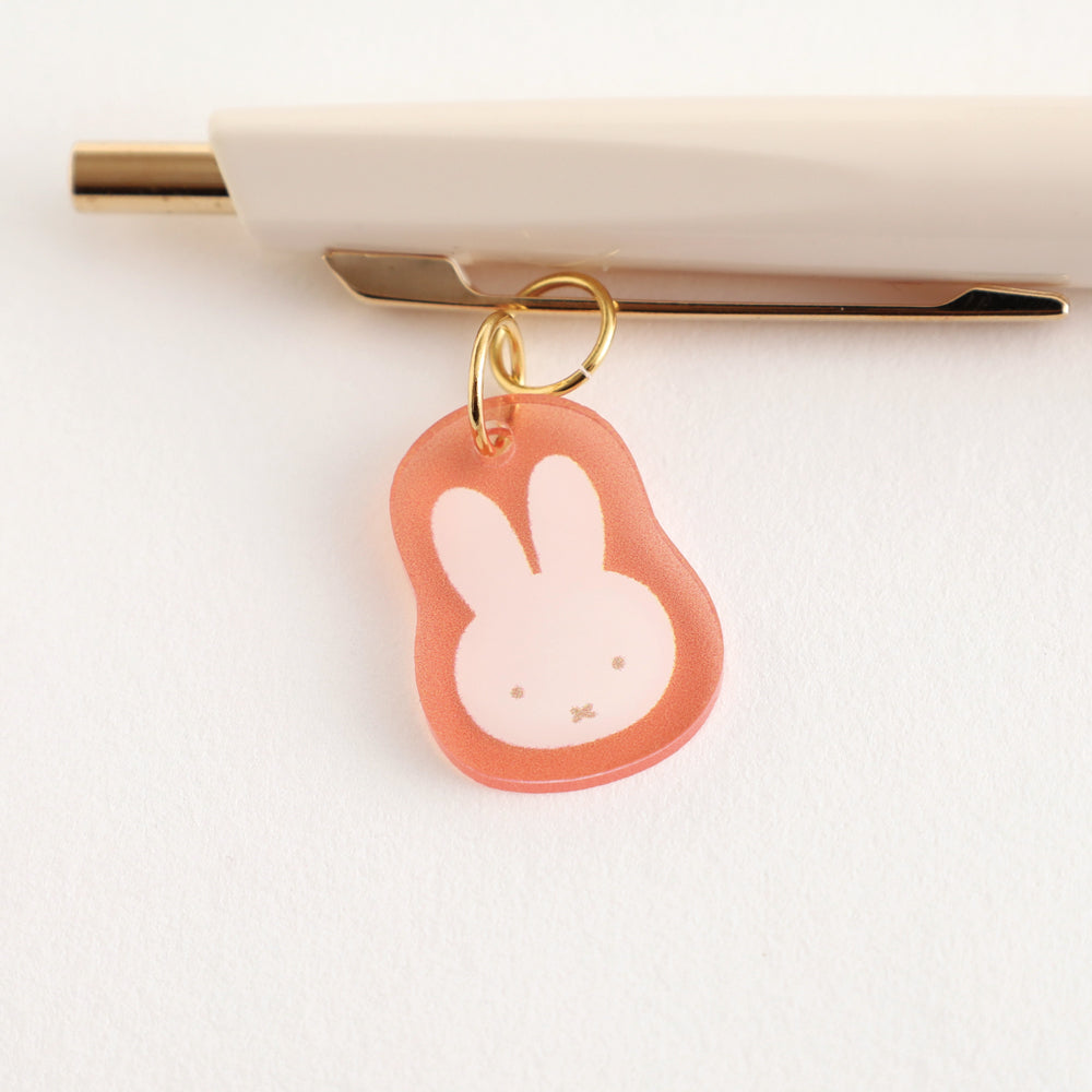 MIFFY x greenflash Ball Pen with Charm Beige
