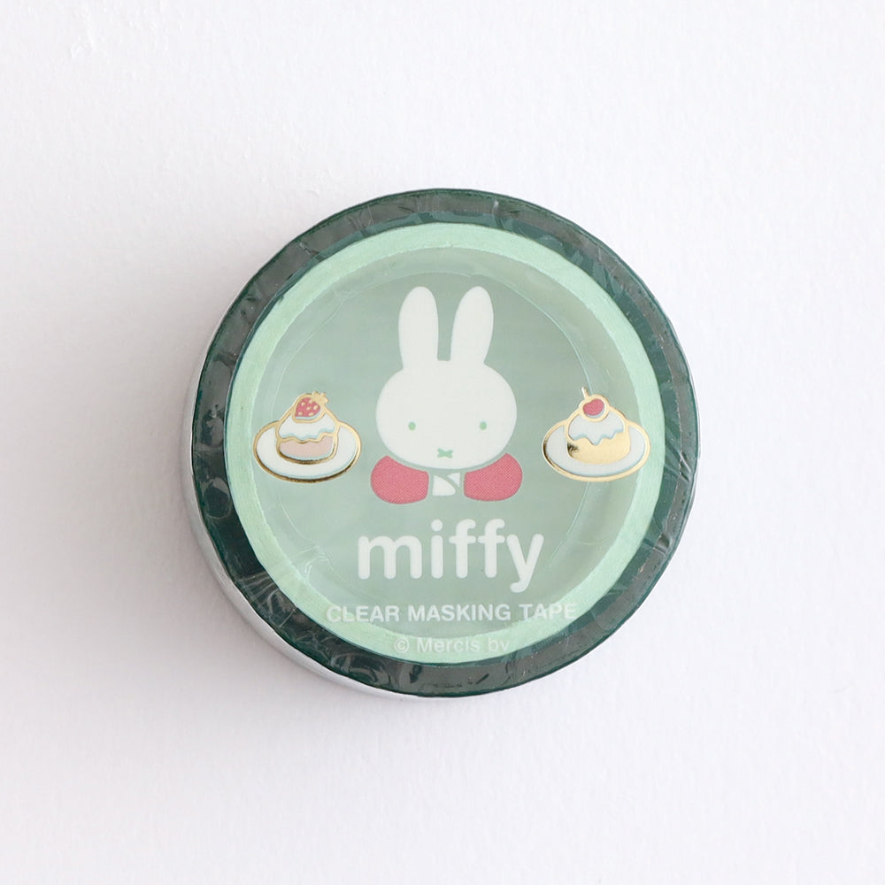 MIFFY x greenflash Clear Masking Tape 20mm Sweets