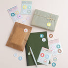 MIFFY x greenflash Sealing Wax Sticker Coral