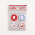 MIFFY x greenflash Sealing Wax Sticker Beige