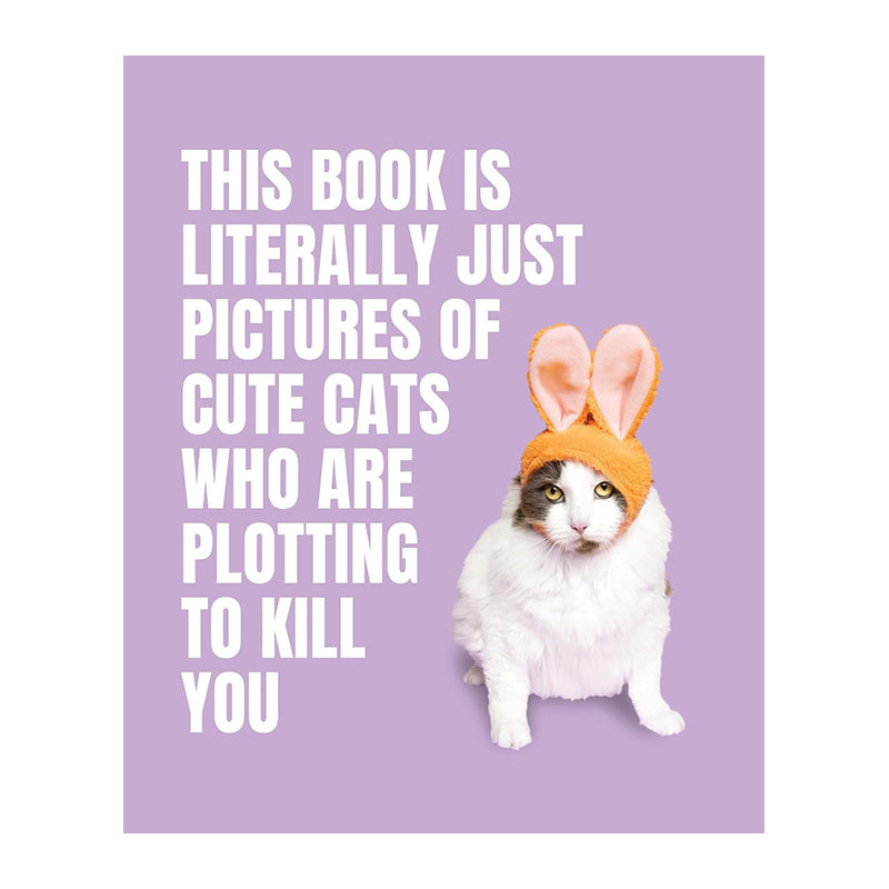 This Book is Literally Just Pictures of Cute Cats Who Are Plotting to Kill You by Smith Street Books