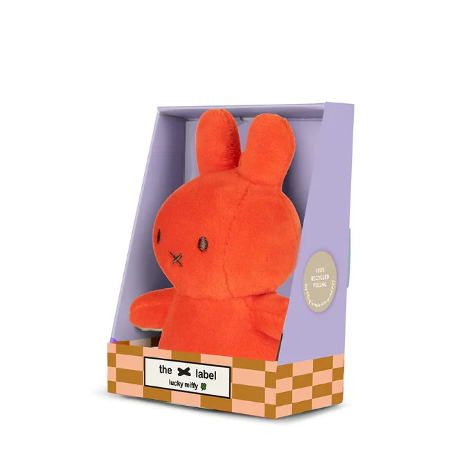 MIFFY Lucky Sitting 10cm in Giftbox Bright Coral