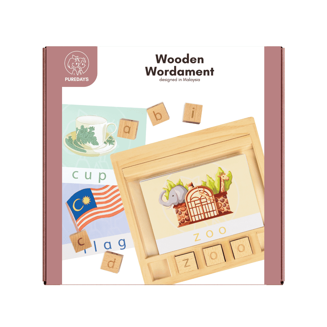 PURE DAYS Wooden Wordament Wordament