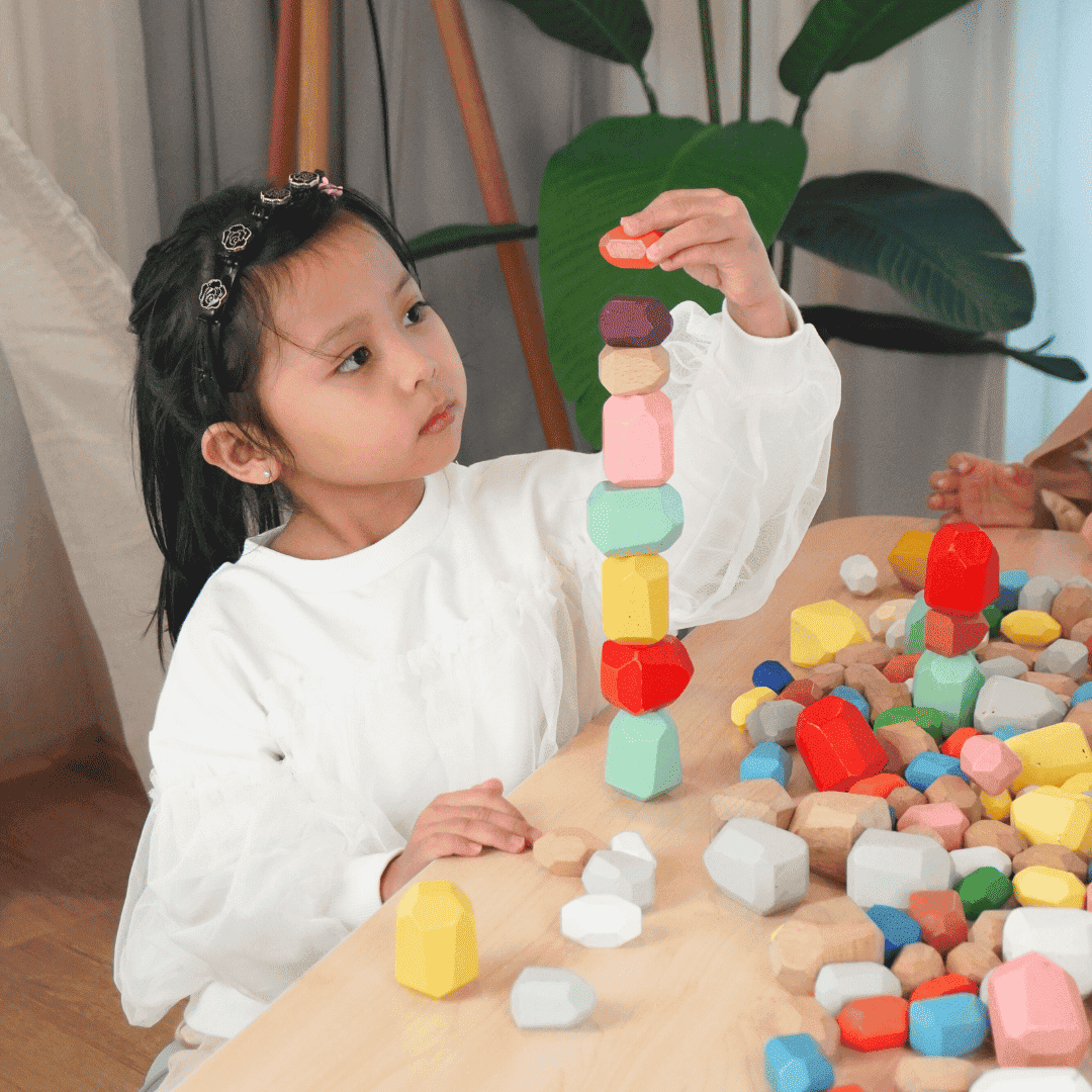PURE DAYS Colourful Stacking Stones