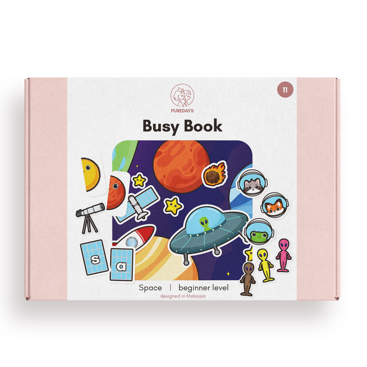 PURE DAYS Beginner Busy Book Book 11: Space