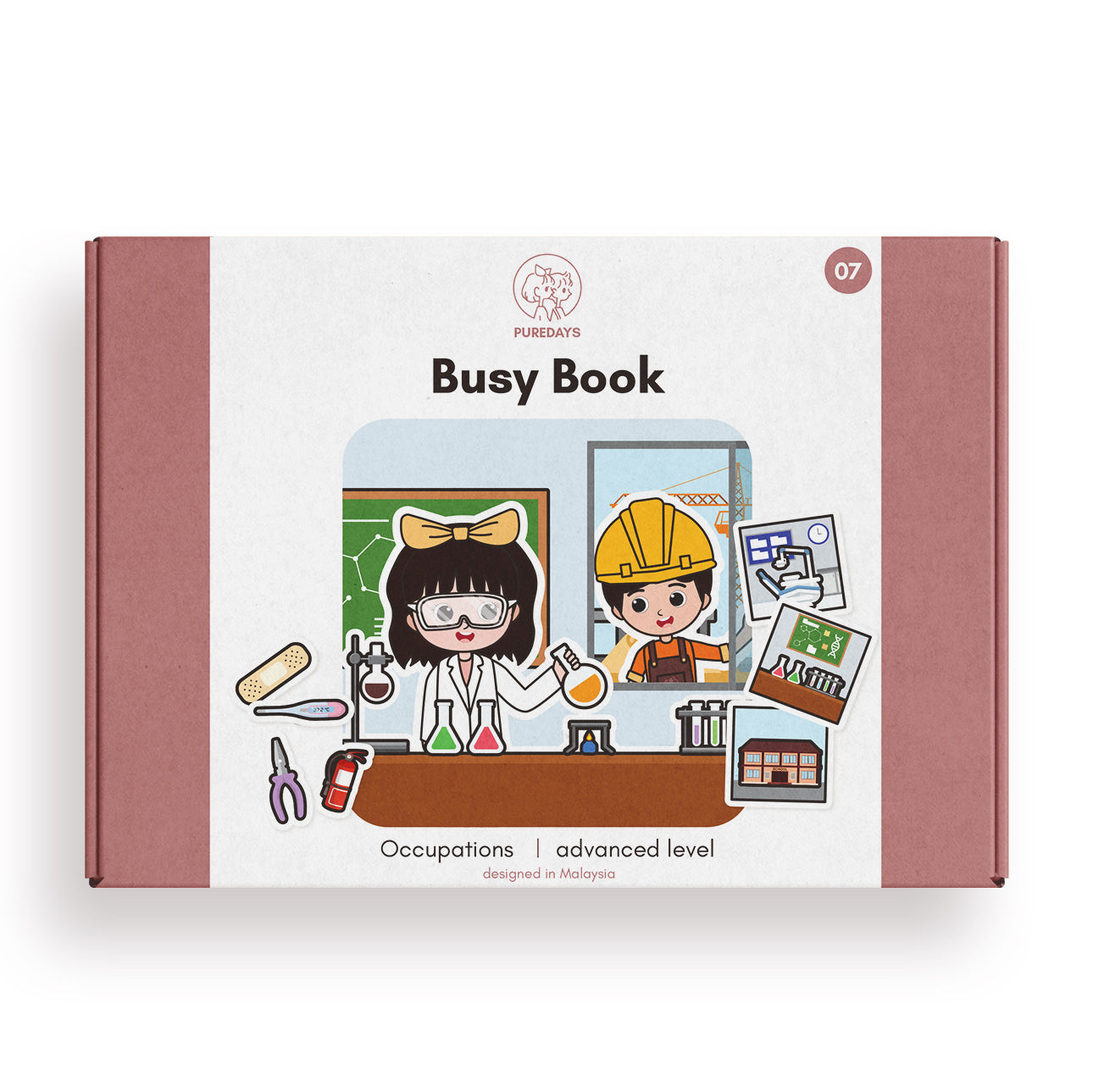 PURE DAYS Advanced Busy Book Book 6: Dino World